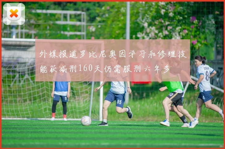 外媒报道罗比尼奥因学习和修理技能获减刑160天仍需服刑六年多